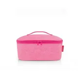 Reisenthel coolerbag M pocket Kühltasche mit Obermaterial aus recycelten PET-Flaschen Ideal für das Mittagessen unterwegs, Couleur:twist pink