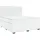 vidaXL Boxspringbett 180 x 200 cm Weiß