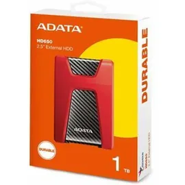 A-Data HD650 1 TB USB 3.2 rot AHD650-1TU31-CRD