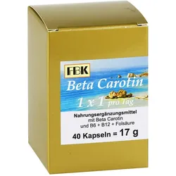 Beta Carotin 1 x 1 pro Tag