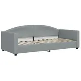 vidaXL Tagesbett 90 x 200 cm hellgrau