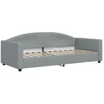 vidaXL Tagesbett 90 x 200 cm hellgrau
