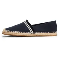 Tommy Hilfiger Damen Espadrilles Fringe Canvas Closed mit Logo,