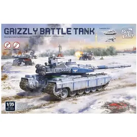 BORDER MODEL Grizzly Battle Tank Plastikbausatz 1:35