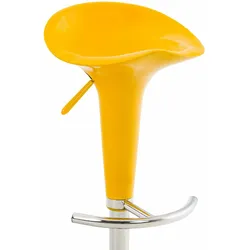 CLP 2er Set Barhocker Saddle gelb