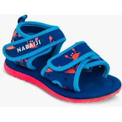 Badesandalen Baby/Kinder - blau, blau, 21