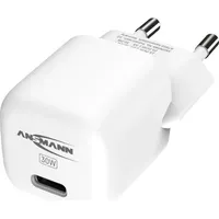 Ansmann USB-Ladegerät Home Charger HC130PD-mini, 30 Watt, Ladegerät für Mobilgeräte Universal weiß, USB Schnellladung Drinnen