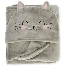 Legami Cosy Hugs Kapuzendecke 150 x 125 cm Pink/Weiß