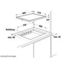 Küppersbusch K-Series.5 KI8550.0SR Induktionskochfeld autark