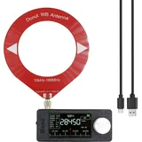 0,5-108 MHz Tragbares Mini-Radio mit 1,9-Zoll-IPS-Bildschirm LSB/USB/AM/FM Mini-Taschenradio Allband-Radioempfänger mit Antenne