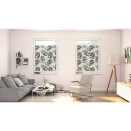 Lichtblick Fensterfolie selbstklebend, Sichtschutz, Black Watercolor Branches - schwarz B/L: ca. 100x180 cm