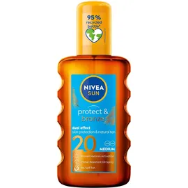 NIVEA Sun Protect & Bronze Sonnenöl Spray LSF 20 200 ml
