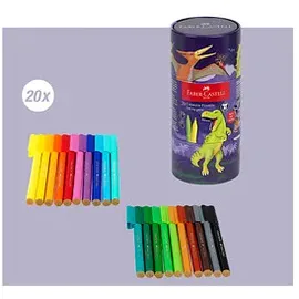 Faber-Castell Connector Filzstifte farbsortiert, 20 St.