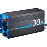 Ective SSI 30 PRO 3000W/12V Sinus-Wechselrichter mit Netzvorrangschaltung, Ladegerät und Laderegler