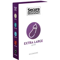 SECURA Kondome „Extra Large“, transparent