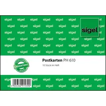 Sigel PH610/25 Postkarten blanko weiß, A6, 250 Stück