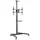 Ricoo FS0364 TV-Ständer 102-191 cm Schwarz Glas/Kunststoff/Stahl