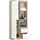 Akord Mehrzweckschrank 80 x 180 x 35 cm Weiß