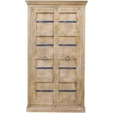 SIT Möbel SIT Garderobenschrank »Daipur«, geschnitzte Verzierungen, beige