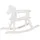 roba Schaukelpferd aus Massivholz weiß lackiert mitwachsend Schutzring