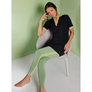 CREATION L Modal-Longshirt in schwarz | Gr.: 44/46,