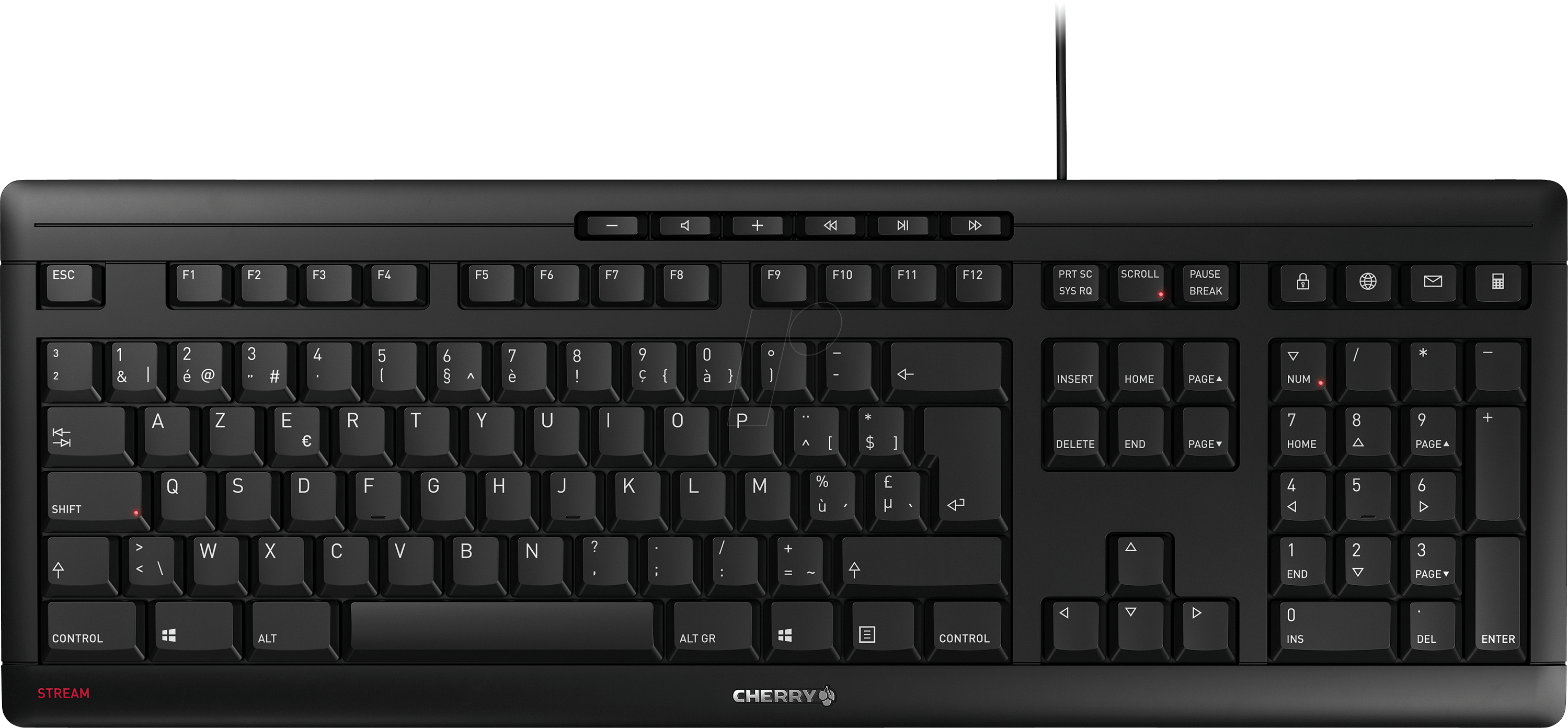 Preisvergleich Produktbild JK-8500BE-2 - Tastatur, USB, schwarz, BE