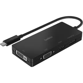Belkin Multiport Data + Video Adapter 4,60 cm Schwarz