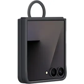 Samsung Galaxy Z Flip7 Silikon Ring Case schwarz