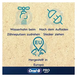 Oral-B Vitality Pro 103 Kids Spiderman blau/rot