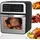 DMS® DMS XXXL 12 Liter Heißluftfritteuse Fritteuse Backofen Heißluftgrill Dörrautomat