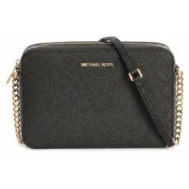 Michael Kors Jet Set Item Large East West Crossbody Synthetik Black