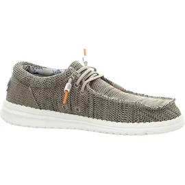 Fusion Mokassins Schnürschuhe in Grau 43 EU