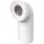 Sanit WC-Anschlussbogen DN100 weiß (Variante: 90°)