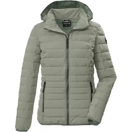G.I.G.A. DX by killtec Damen Steppjacke/Funktionsjacke mit abzippbarer Kapuze GS 110 WMN QLTD JCKT, seagrass,