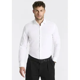 Hugo Herren Hemd weiß Slim Fit, weiß, NOS