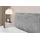 altdecor Boxspringbett mit Fußteil - TOLO-Z 160x200 Cord - Hellgrau - Komplett-Set mit Bonell-Federkernmatratze und Topper, Polsterbett mit H3 Mat... - Hellgrau