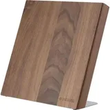Navaris Messerblock 47366.04, aus Walnussholz, braun, 27,7 x 27,5 cm, magnetisch