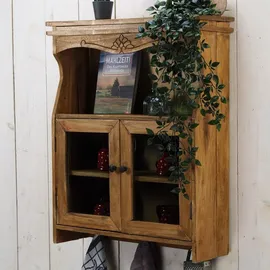 creedwood Wandregal 60 x 73 x 19 cm Natur