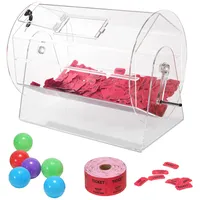 Vevor Lostrommel Glückskind 10.000 Lose oder 300 Tombola-Kugeln Fassungsvermögen,