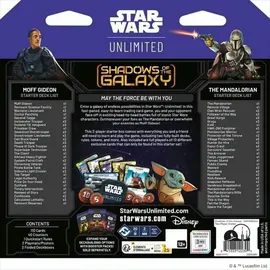 Asmodee Star Wars: Unlimited - Shadows of the Galaxy Zwei-Spieler-Starter