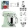 KitchenAid Artisan 5KSM175PS Pistazie Allrounderset