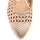 Gioseppo Fikove, geflochtene Ballerinas aus Leder, Schwarz, für Damen, Platinfarben, 40 EU