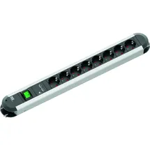 Bachmann Steckdosenleiste 1,75 m Schwarz 8 St.