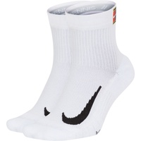 Nike Court Multiplier Max Tennis-Knöchelsocken White/White 34-38