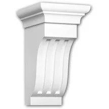 PROFHOME DECOR Wanddekoobjekt PROFHOME Weiß 1 St. 17,0 x 30,5 x 18,6 cm