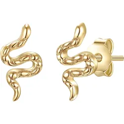 Glanzstücke München Ohrstecker 925er Silber gelbgold Damen 