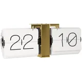Karlsson Flip Clock No Case 36,0 cm 36x8,5x14 weiß