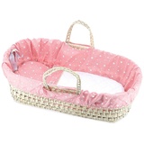 Petitcollin Vilac Moseskörbchen mit Inhalt "Corail étoilé" 50cm