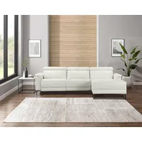 Places of Style Ecksofa Lund, mit man. o. elektr. Relaxfunktion und USB/ Kopfteilverstellung, beige