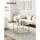 VASAGLE Runder Couchtisch Gold Glas 84 x 84 x 45,5 cm